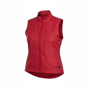 Nike Running Vest XS Red Packable Full Zip Pocket Lightweight Women's Athletic